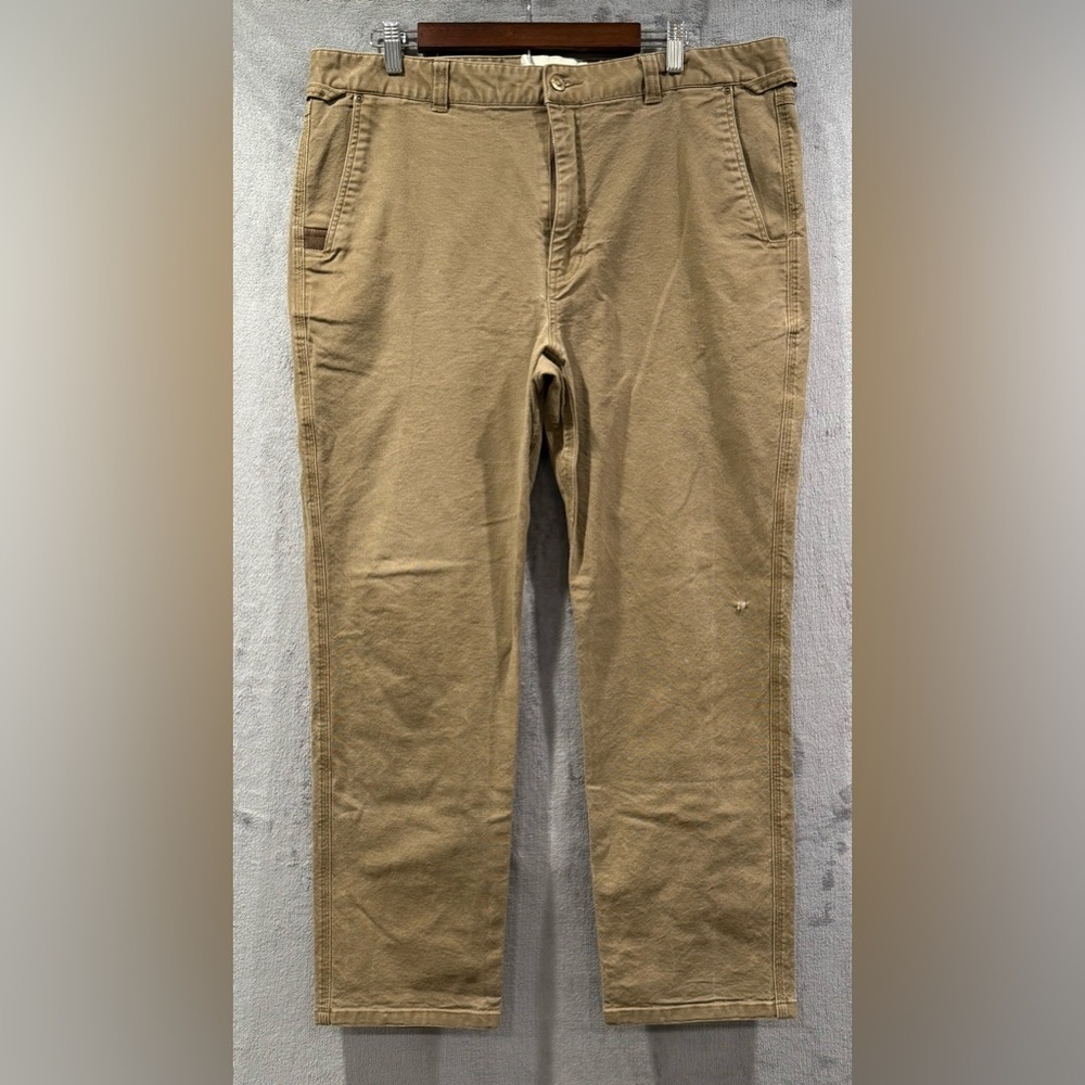 Duck Camp Brush Pants Mens 40R‎ Brown Canvas Hunting Hiking Outdoor